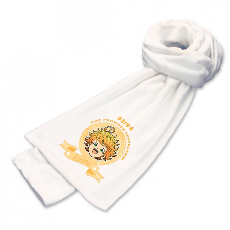 The Promised Neverla Anime Mink Velvet Scarf