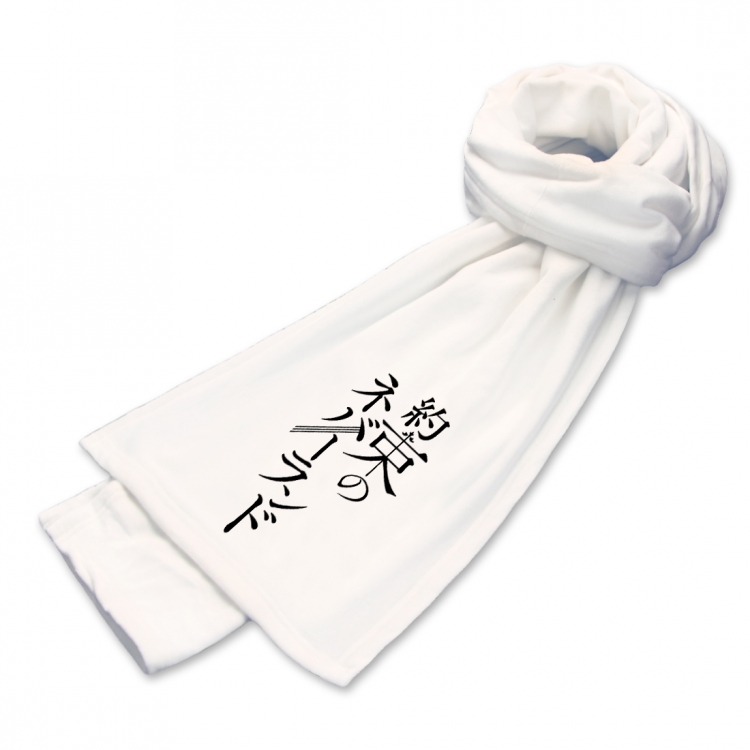 The Promised Neverla Anime Mink Velvet Scarf