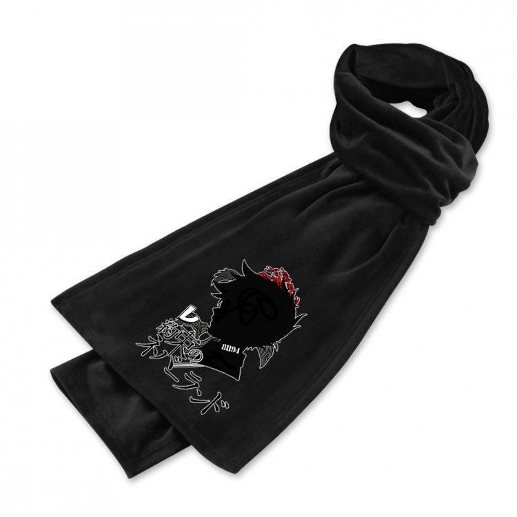 The Promised Neverla Anime Mink Velvet Scarf