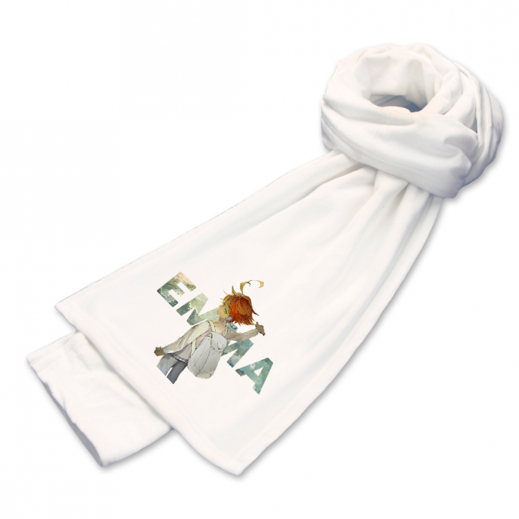 The Promised Neverla Anime Mink Velvet Scarf