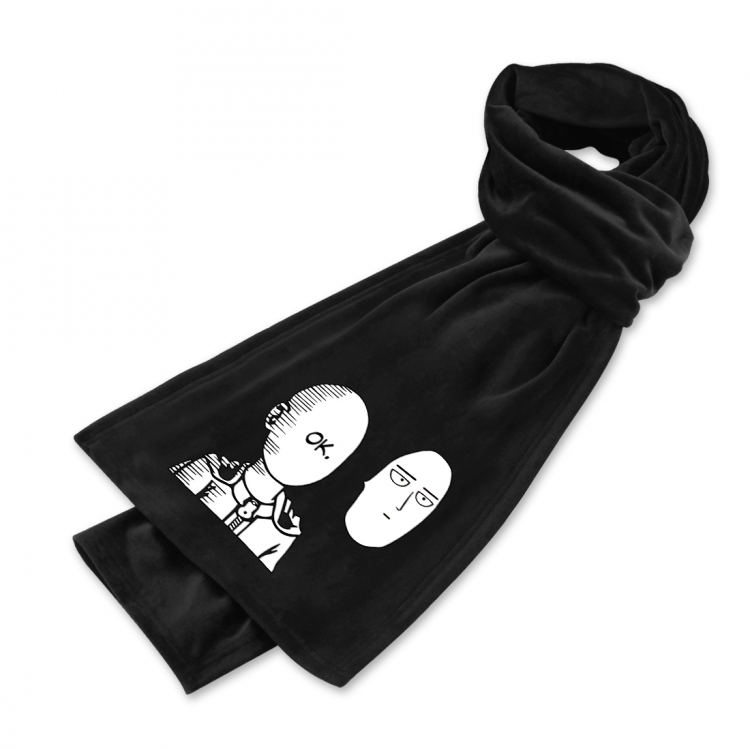 One Punch Man Anime Mink Velvet Scarf