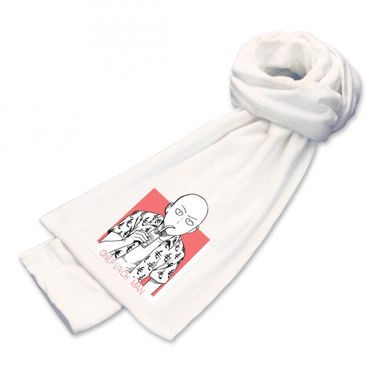 One Punch Man Anime Mink Velvet Scarf