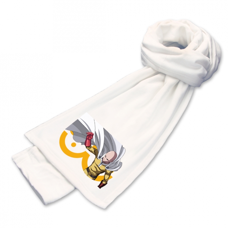 One Punch Man Anime Mink Velvet Scarf