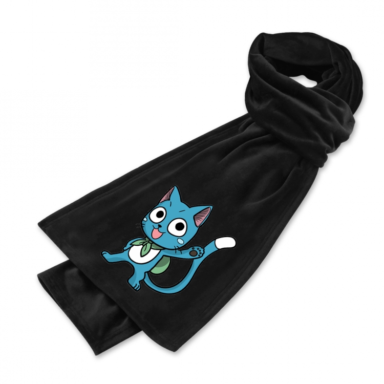 Fairy tail Anime Mink Velvet Scarf
