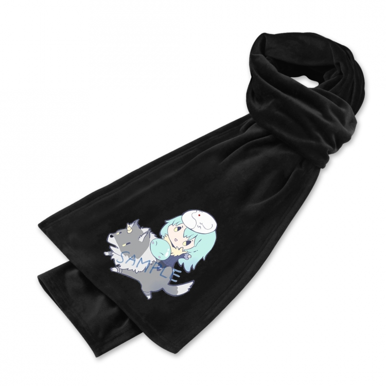That Time I Got Slim Anime Mink Velvet Scarf