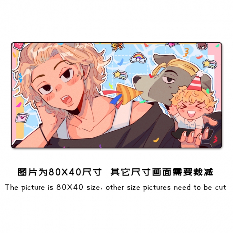 Tokyo Revengers Anime peripheral mouse pad size 25X30cm