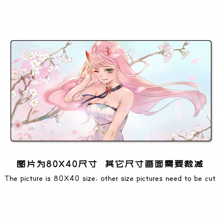 DARLING in the FRANX  Anime peripheral mouse pad size 25X30cm