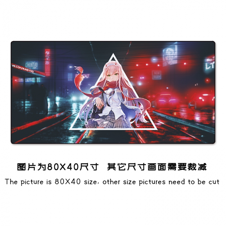 DARLING in the FRANX  Anime peripheral mouse pad size 25X30cm