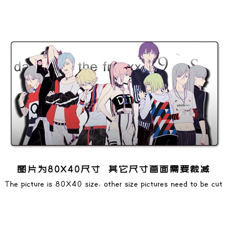 DARLING in the FRANX  Anime peripheral mouse pad size 25X30cm