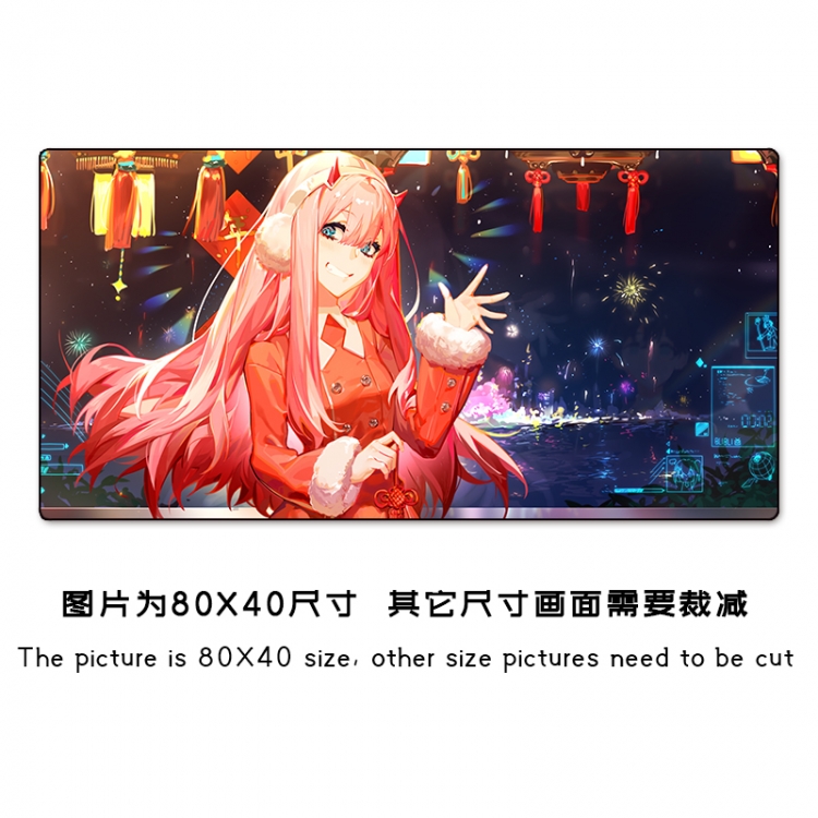 DARLING in the FRANX  Anime peripheral mouse pad size 25X30cm