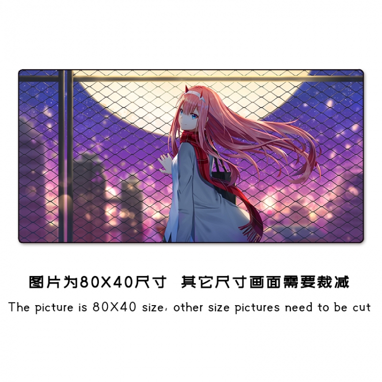 DARLING in the FRANX  Anime peripheral mouse pad size 25X30cm