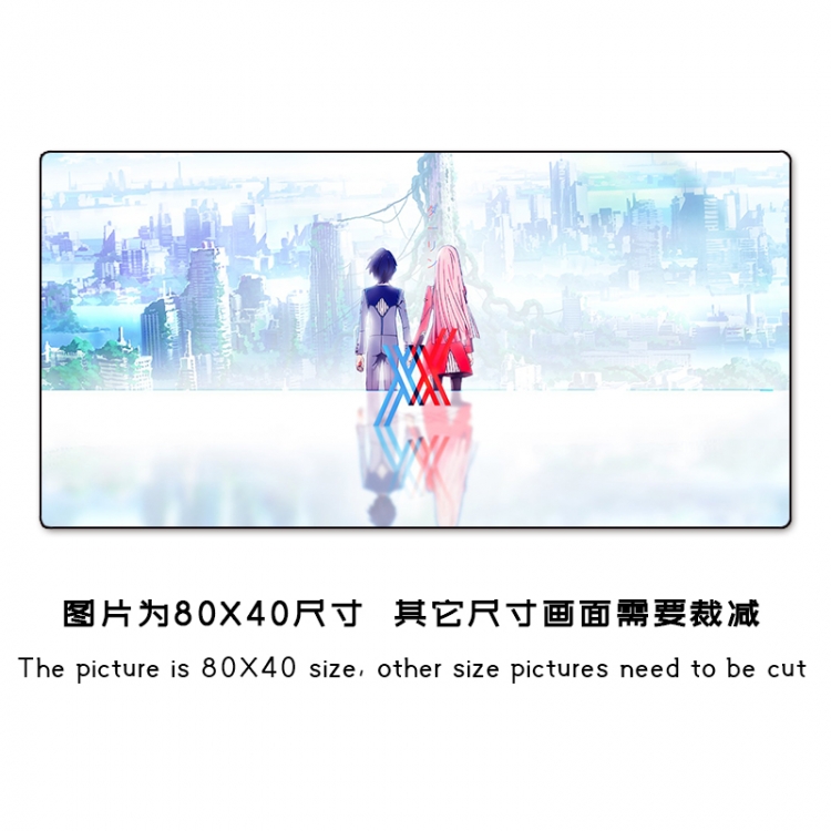 DARLING in the FRANX  Anime peripheral mouse pad size 25X30cm