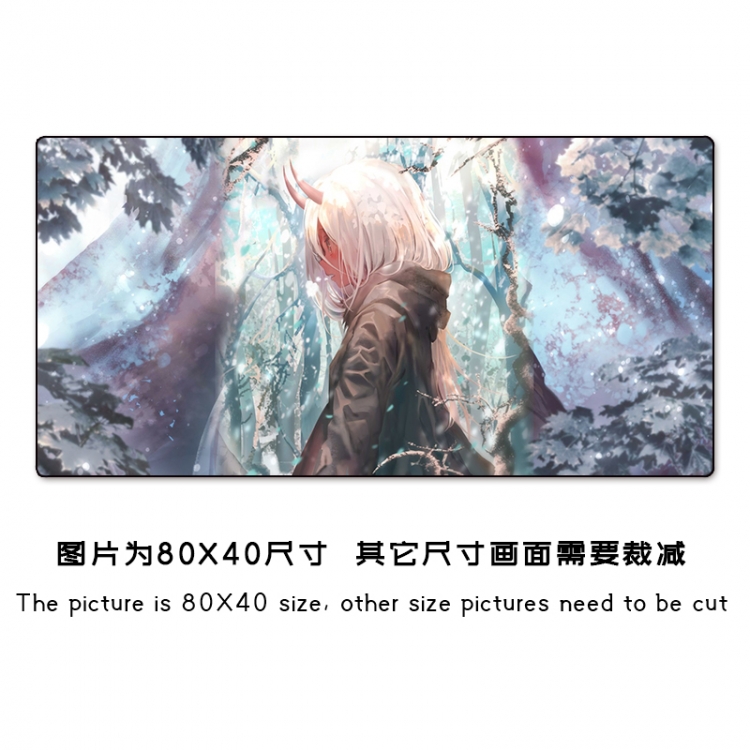 DARLING in the FRANX  Anime peripheral mouse pad size 25X30cm