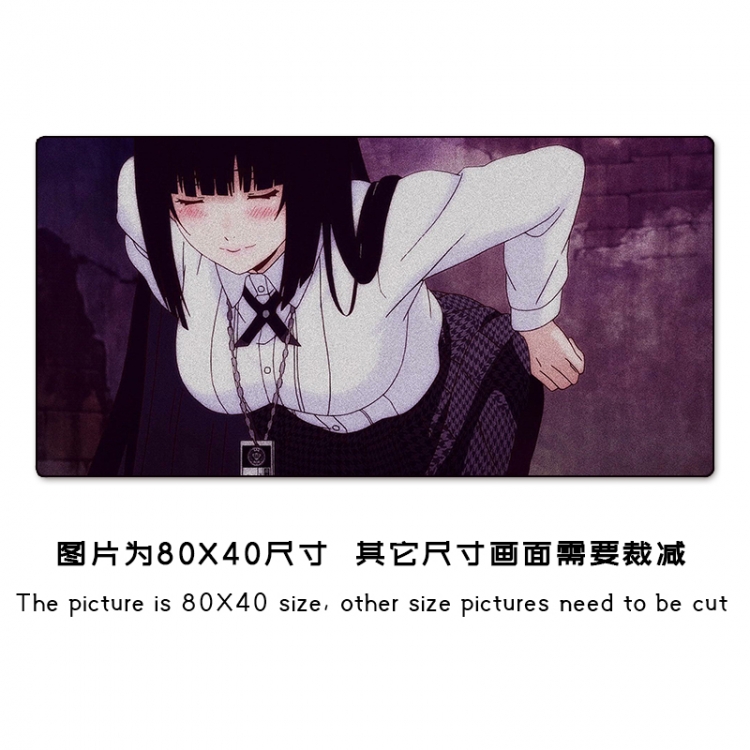 Kakegurui Anime peripheral mouse pad size 25X30cm