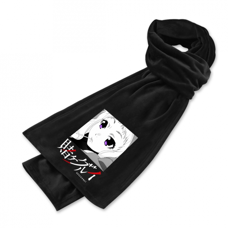 Kakegurui Anime mink fleece scarf