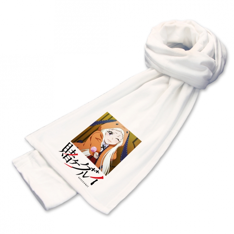 Kakegurui Anime mink fleece scarf