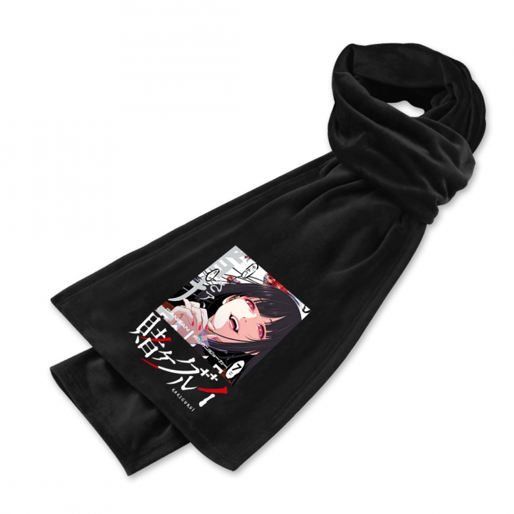 Kakegurui Anime mink fleece scarf