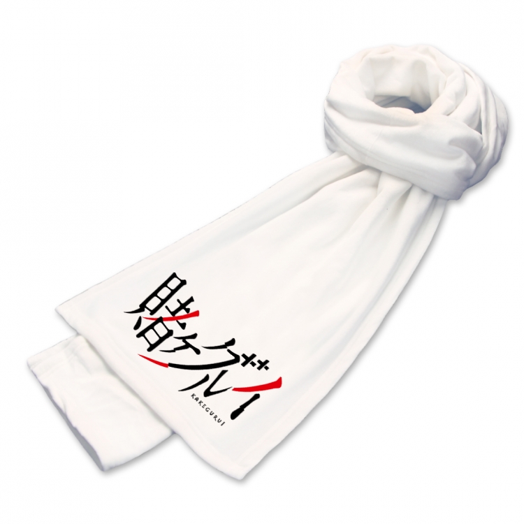 Kakegurui Anime mink fleece scarf