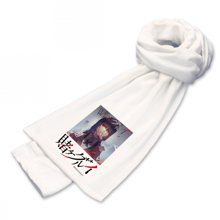 Kakegurui Anime mink fleece scarf
