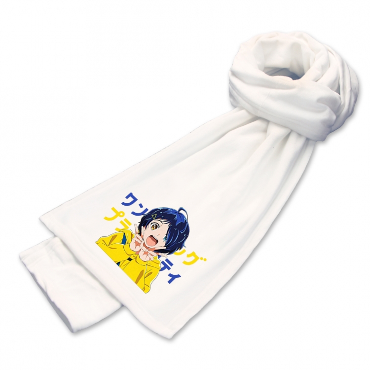 WONDER EGG PRIORITY Anime mink fleece scarf