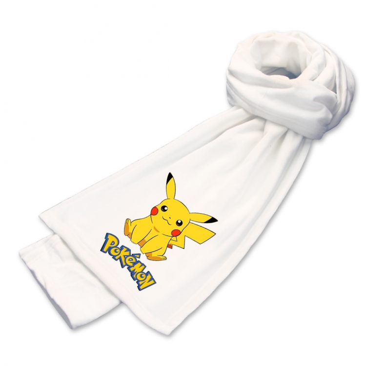 Pokemon Anime mink fleece scarf