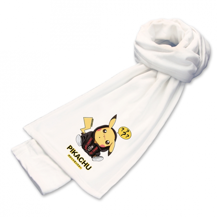 Pokemon Anime mink fleece scarf
