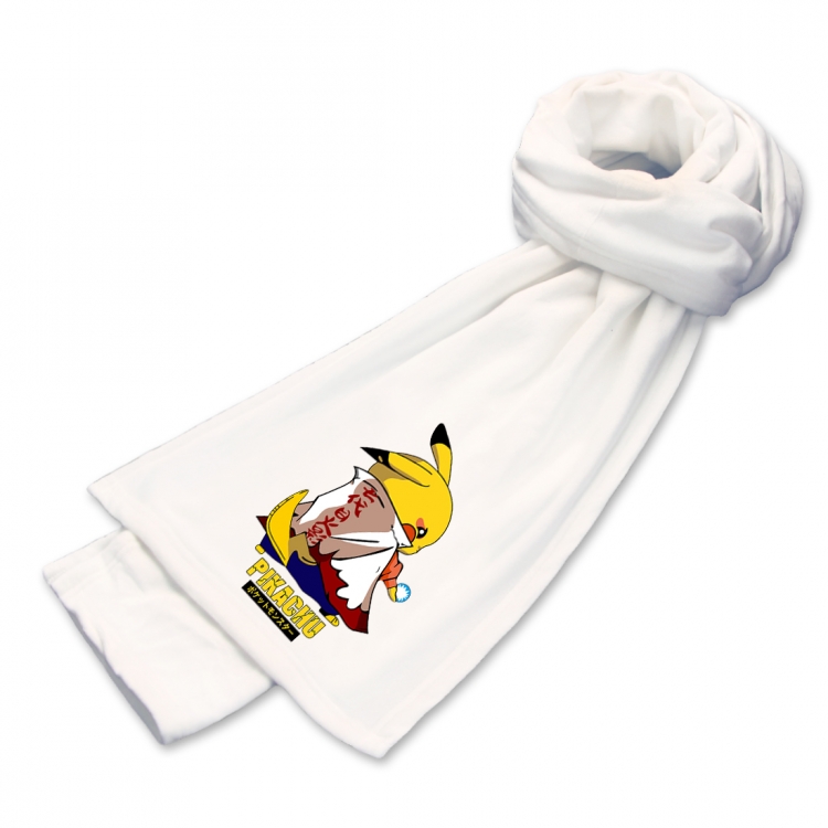 Pokemon Anime mink fleece scarf