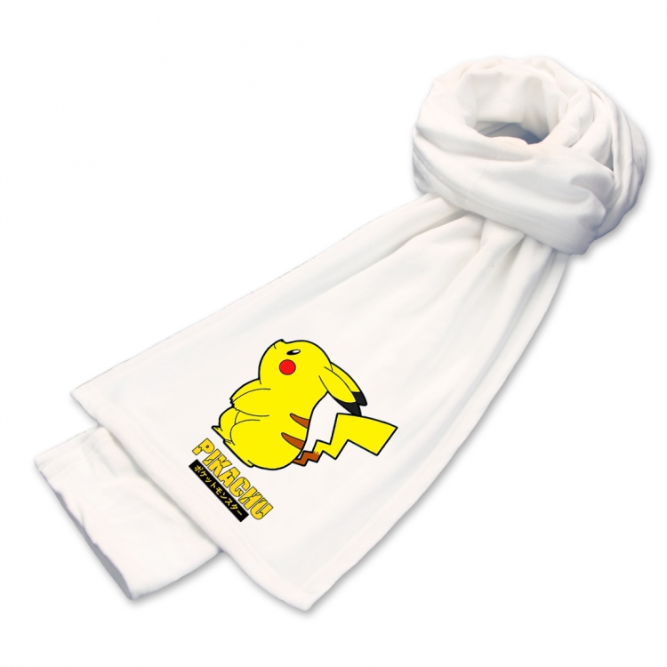 Pokemon Anime mink fleece scarf