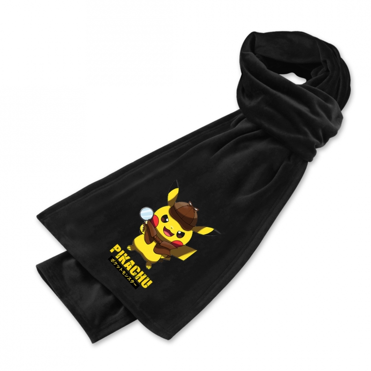 Pokemon Anime mink fleece scarf