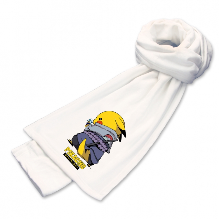 Pokemon Anime mink fleece scarf