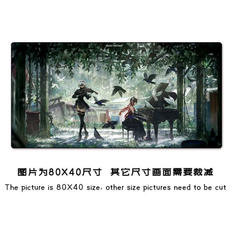 Nier:Automata Anime peripheral mouse pad size 25X30cm