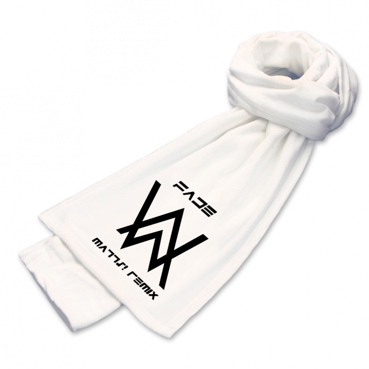 Alan Olav Walker Anime mink fleece scarf 