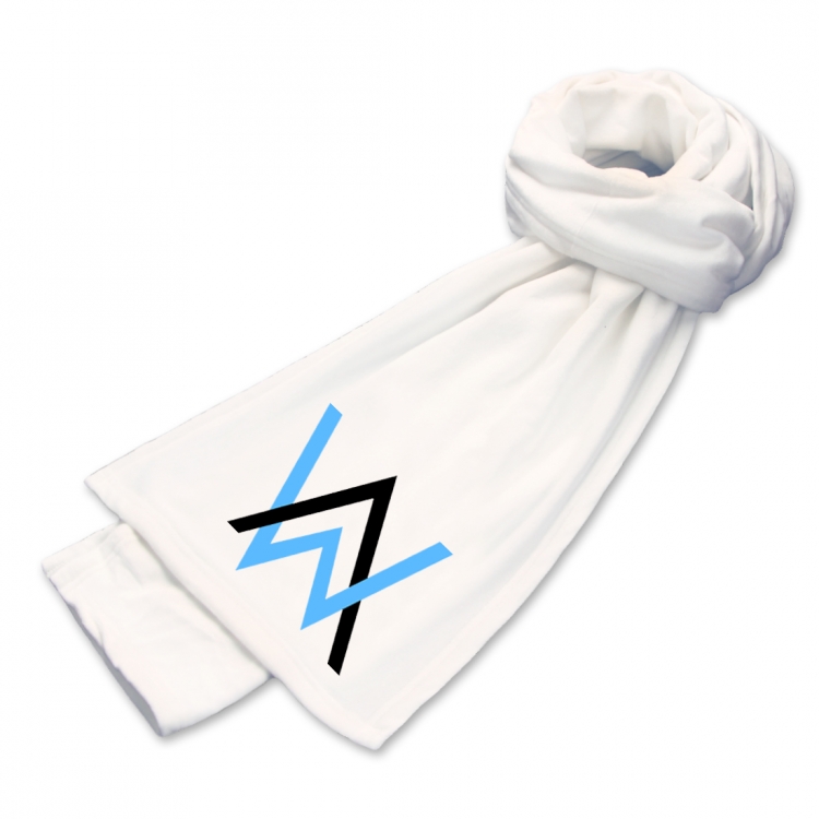 Alan Olav Walker Anime mink fleece scarf 