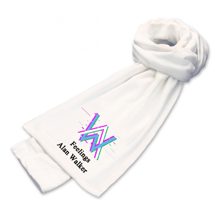 Alan Olav Walker Anime mink fleece scarf 