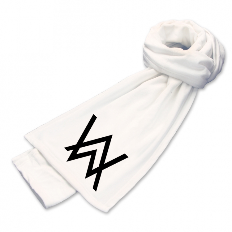 Alan Olav Walker Anime mink fleece scarf 