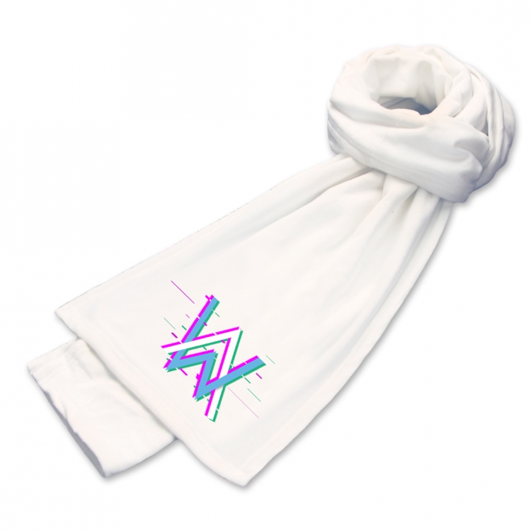 Alan Olav Walker Anime mink fleece scarf 