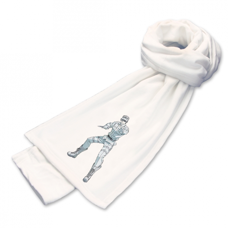 Working cell Anime mink fleece scarf