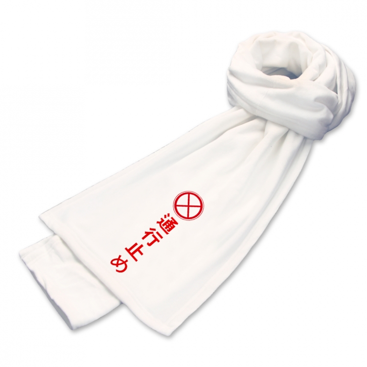 Working cell Anime mink fleece scarf