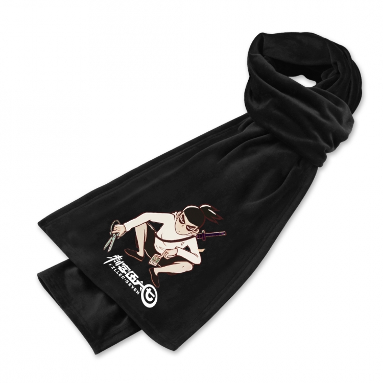 Scissor Seven   Anime mink fleece scarf