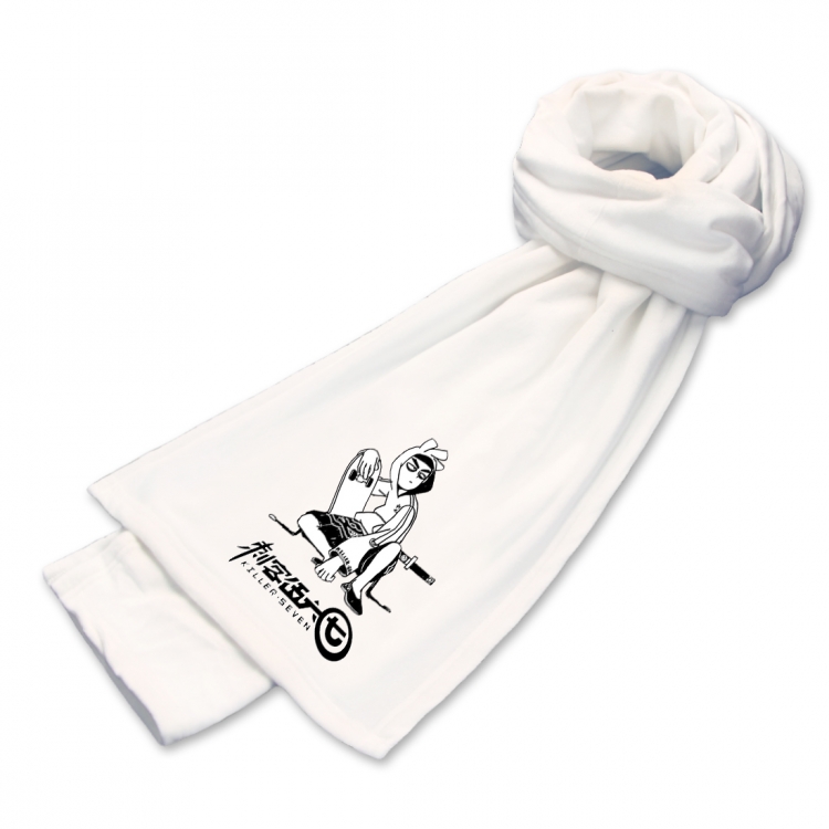 Scissor Seven   Anime mink fleece scarf
