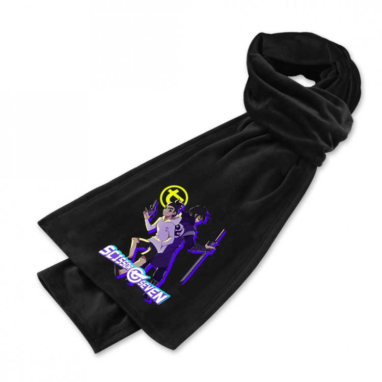 Scissor Seven   Anime mink fleece scarf