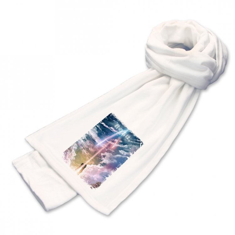 Your Name Anime mink fleece scarf