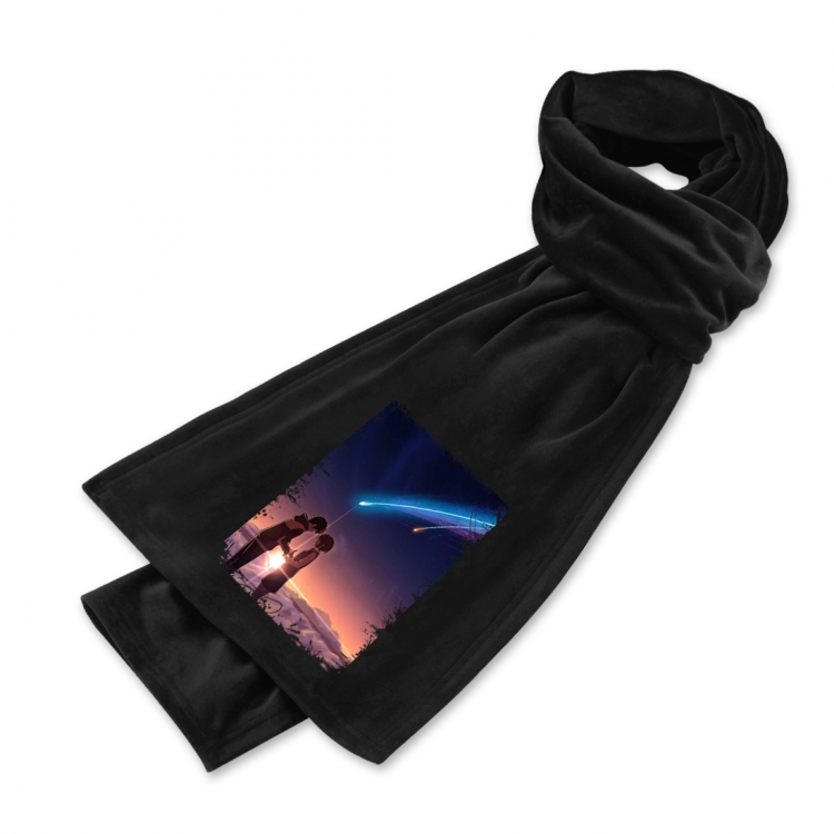 Your Name Anime mink fleece scarf