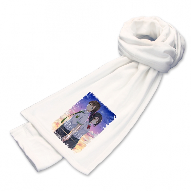 Your Name Anime mink fleece scarf