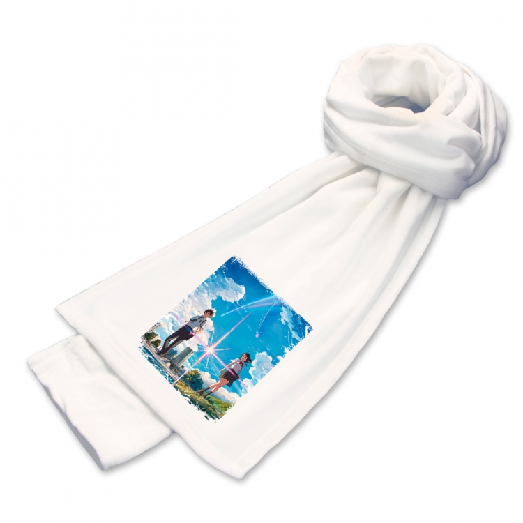 Your Name Anime mink fleece scarf