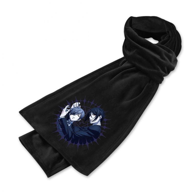 Kuroshitsuji Anime mink fleece scarf 