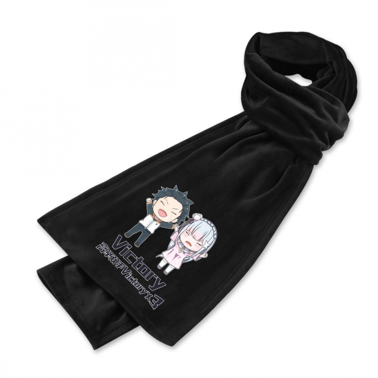 Re:Zero kara Hajimeru Isekai Seikatsu  Anime mink fleece scarf 