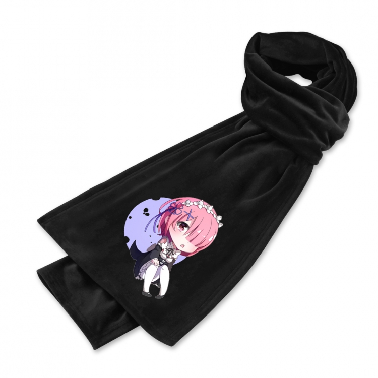 Re:Zero kara Hajimeru Isekai Seikatsu  Anime mink fleece scarf 