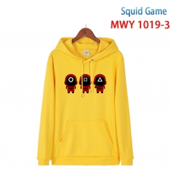 Squid game Long sleeve hooded ...