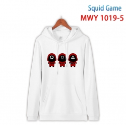 Squid game Long sleeve hooded ...